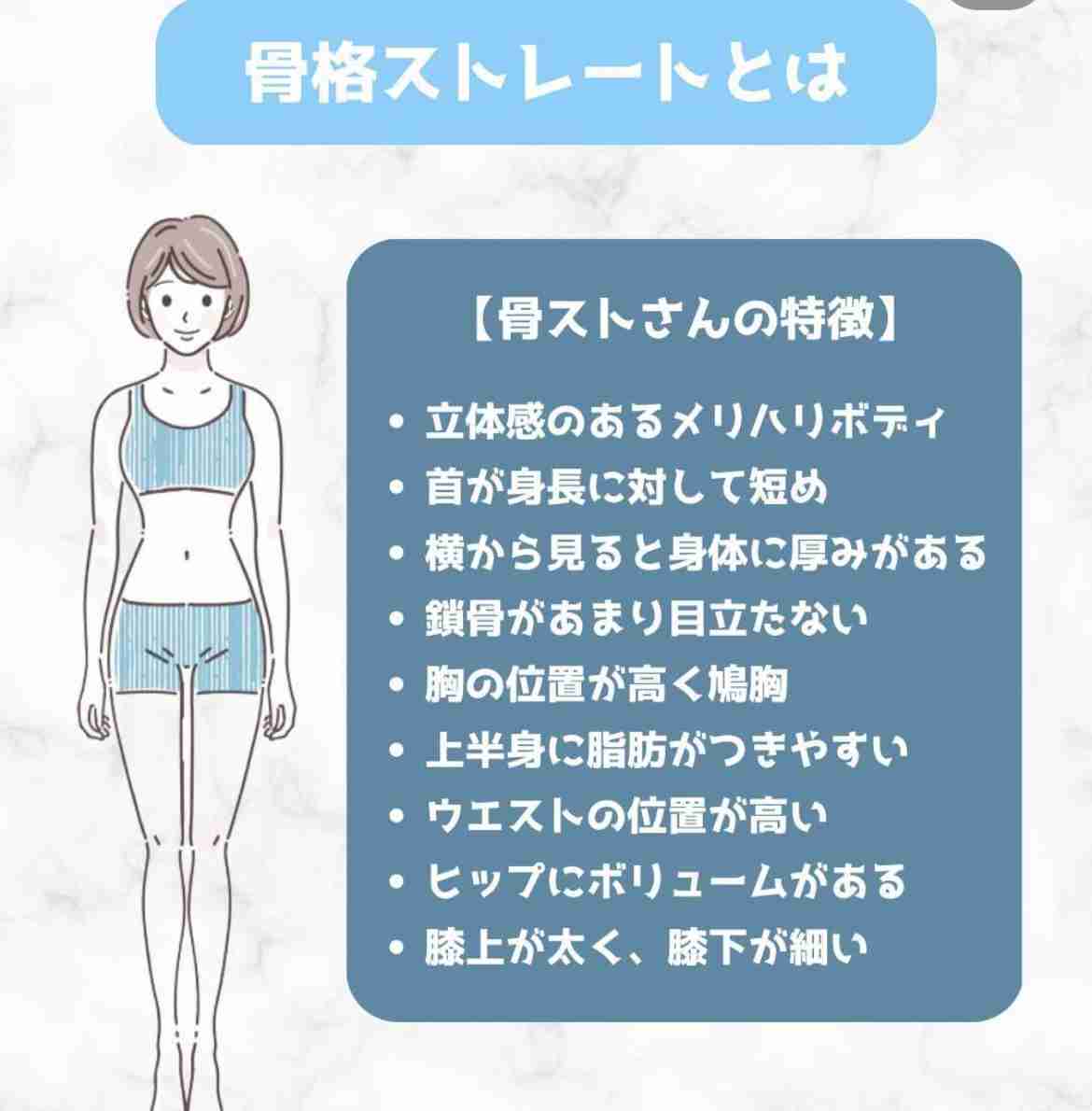 骨格ストレートのボトムス