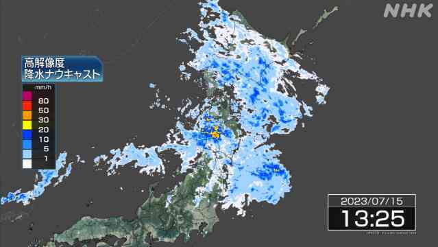 秋田県で記録的大雨　川の氾濫など厳重警戒　秋田市の県道では土砂崩れが発生、住民と連絡取れず