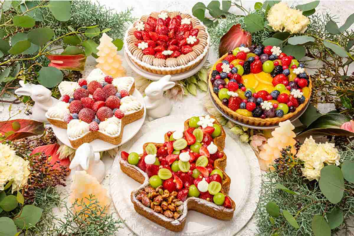 キル フェ ボンに「クリスマスケーキ2023」登場 ! "星形の新作"など4種類