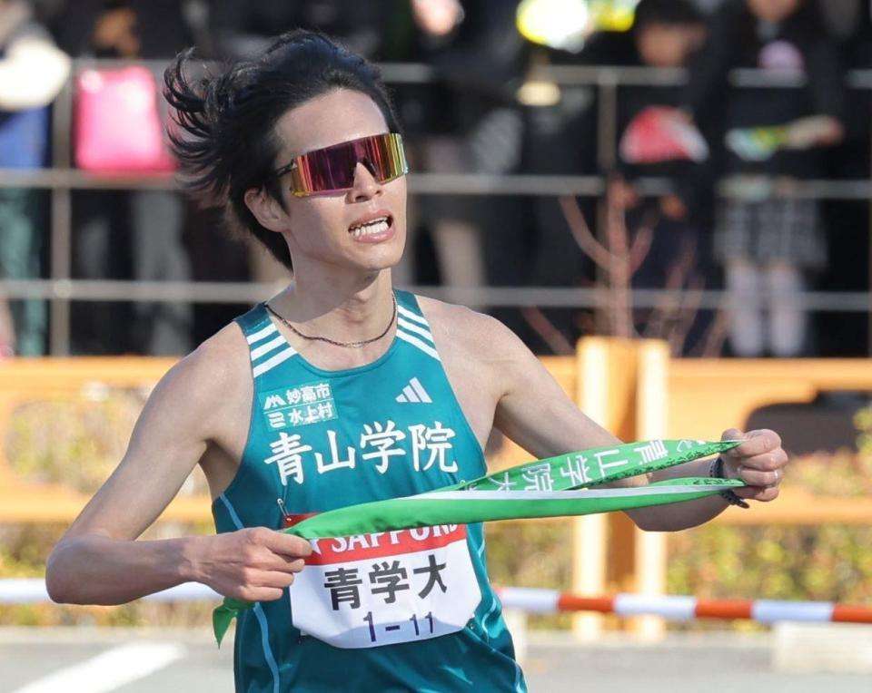 青学大・太田蒼生が婚約発表　話題の左手薬指の指輪は「婚約した彼女との指輪です」「早いうちに結婚したい」　４区区間賞は愛の激走（箱根駅伝）