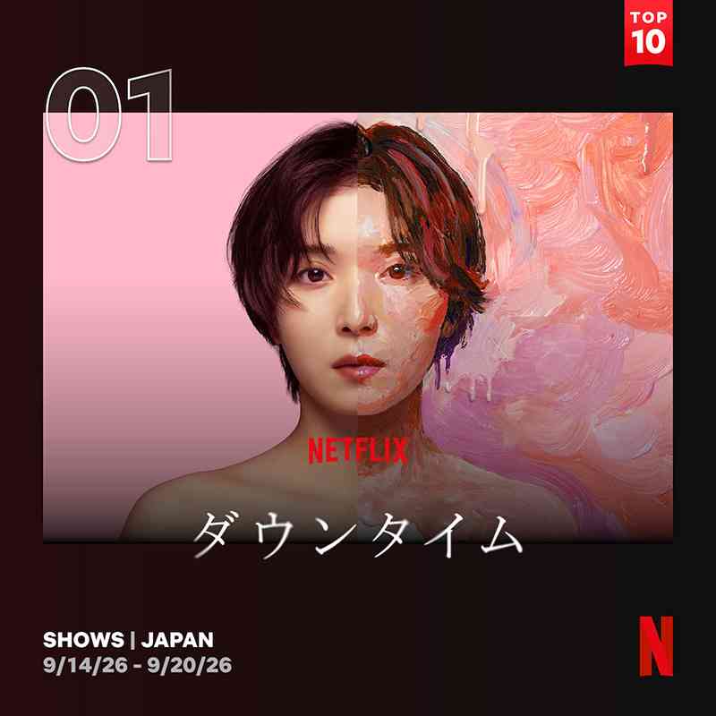 Netflix『ダウンタイム』初週日本1位スタート　台湾・香港・タイでもTOP10入りの好スタート