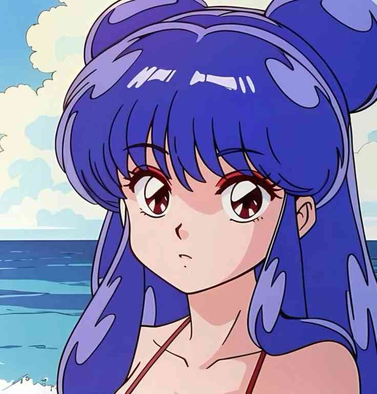 紫色の髪のキャラが見たい