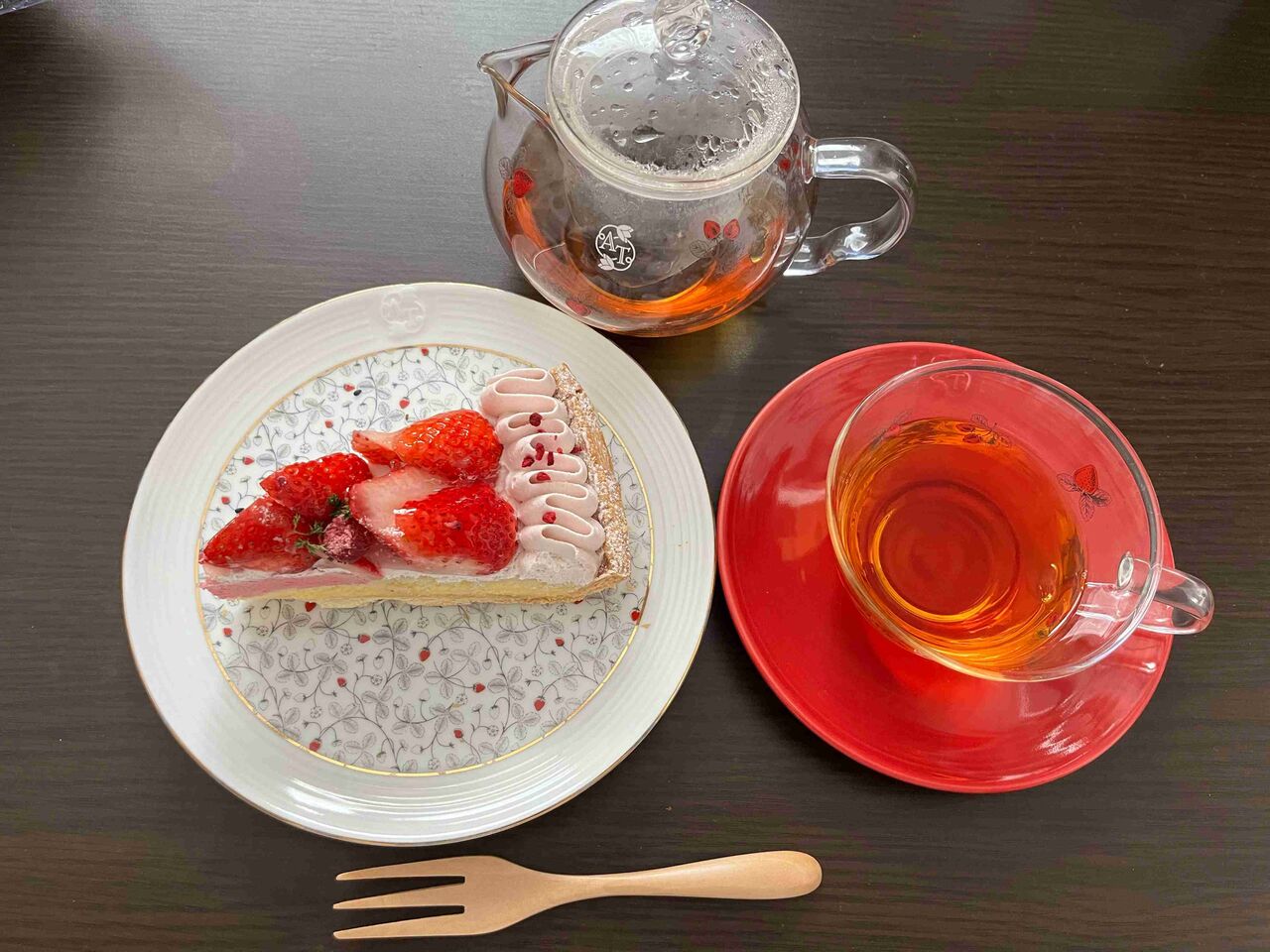 ティータイムの写真見せてください