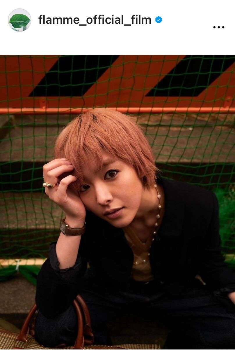 唐田えりか、激変！ピンクベージュのショートヘアで大人びた近影公開…日本＆韓国で2拠点生活の意向