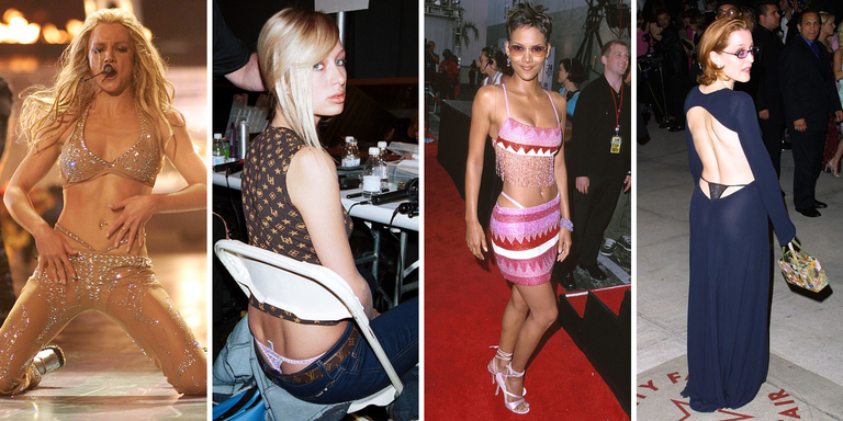 Tバックをチラ見せ！大胆なファッショントレンドが再熱