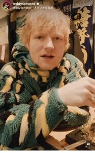 エド・シーラン、来日中に“食い倒れツアー”を満喫「大阪が大好きだ！」