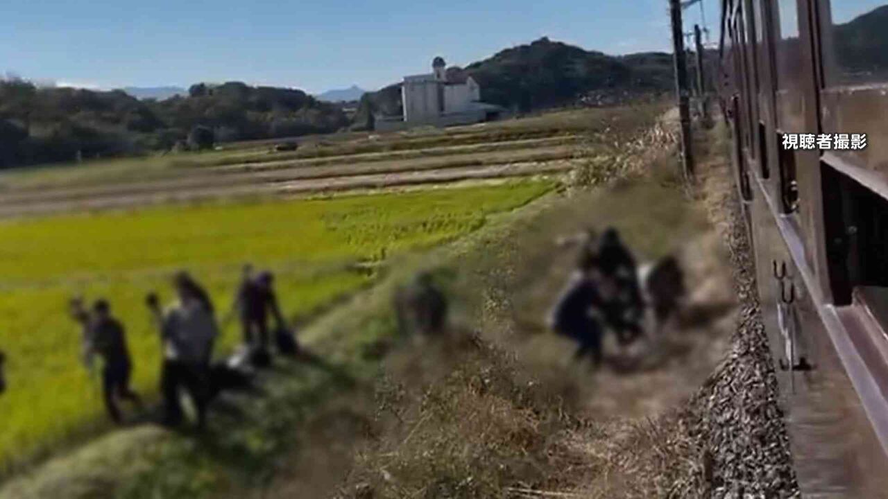 【迷惑】機関車スレスレ撮影で緊急停止…“撮り鉄”が猛ダッシュで逃走か　鉄橋の斜面を埋め尽くす鉄道ファンも　群馬