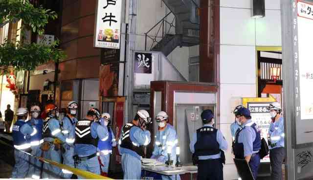 神戸の繁華街で成人男性刺される　けが人複数　三宮のベトナム料理店「流血、グループでけんか」