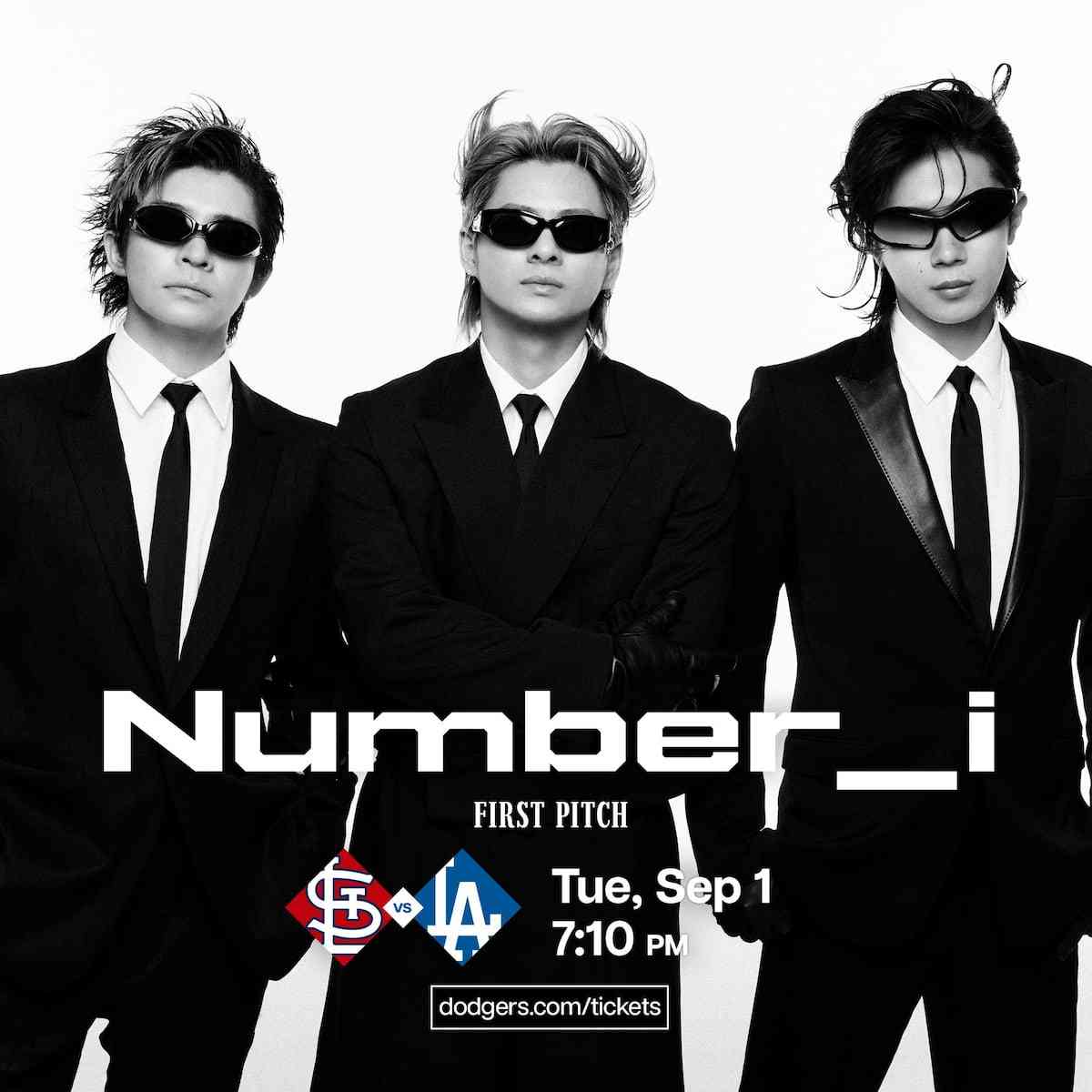 Number_i、ドジャースタジアムで始球式 5月にはアメリカ名門レーベルと契約発表