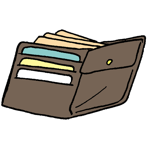 お財布に現金以外で入れる物