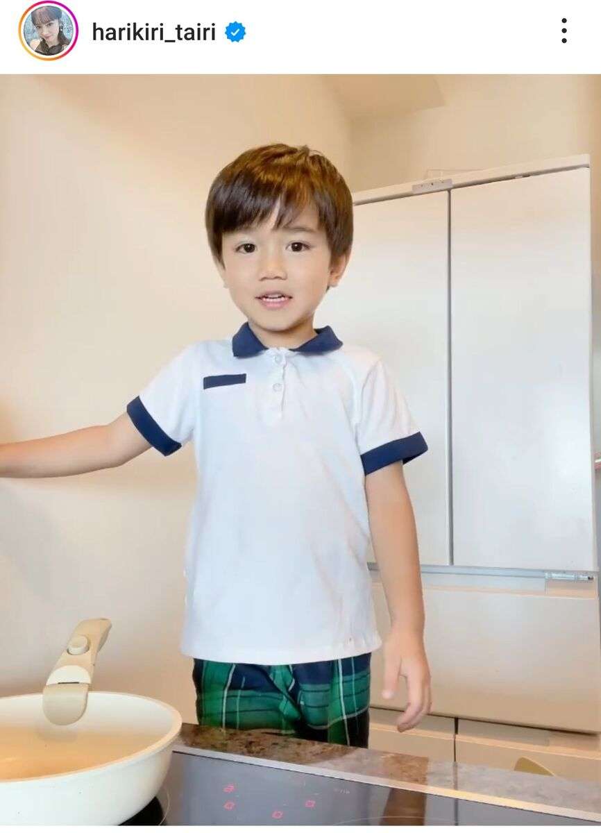 第4子出産の平愛梨、イケメンな５歳長男を顔出し！「パパとママのいいとこ取り」「将来楽しみ」と騒然
