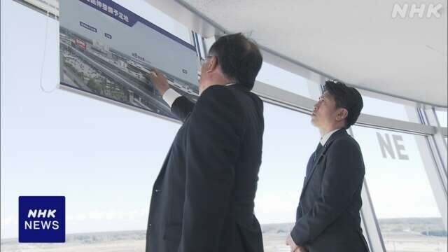 国交相 成田空港視察 “外国人旅行者受け入れ拡大へ機能強化”