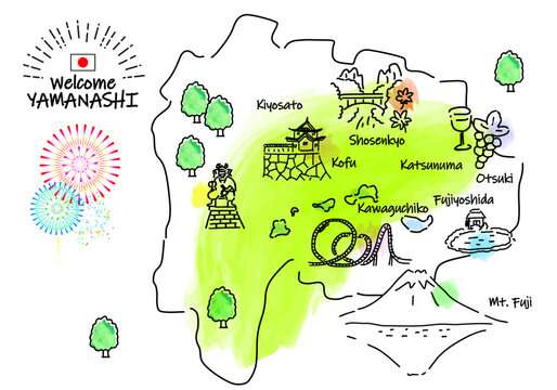 山梨県について知っていること