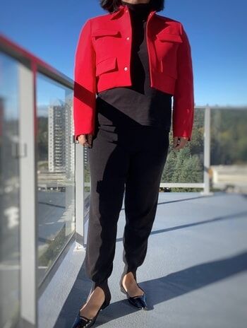 2023年秋冬「一番早く終わってほしいトレンドは、ショート丈アウター！」40代ぽっちゃり体型が着てみたら、やっぱり失敗した話