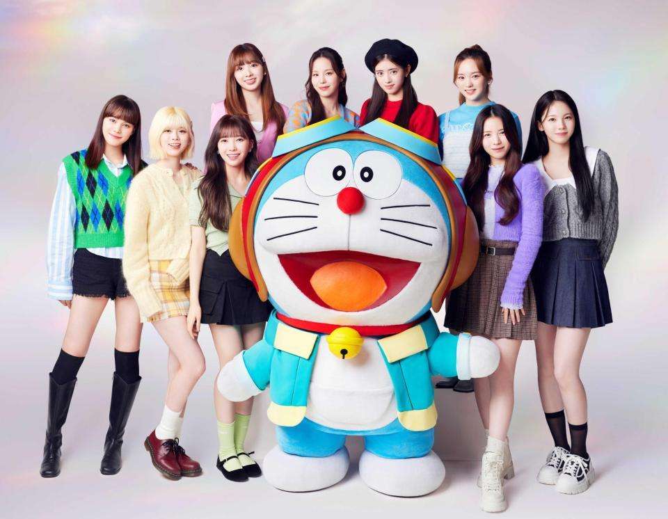 NiziUが「映画ドラえもん」主題歌　ドームツアー最終公演で発表！MAKO"ドラ泣き"