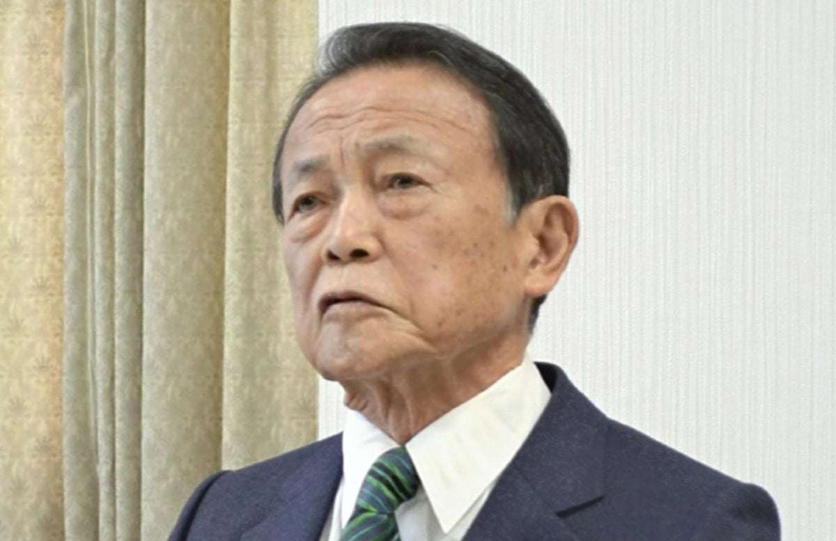 自民・麻生副総裁「立憲公明党という政党が出てきた」「チュウカクとか、チュウカクレンみたいな名前だったか」