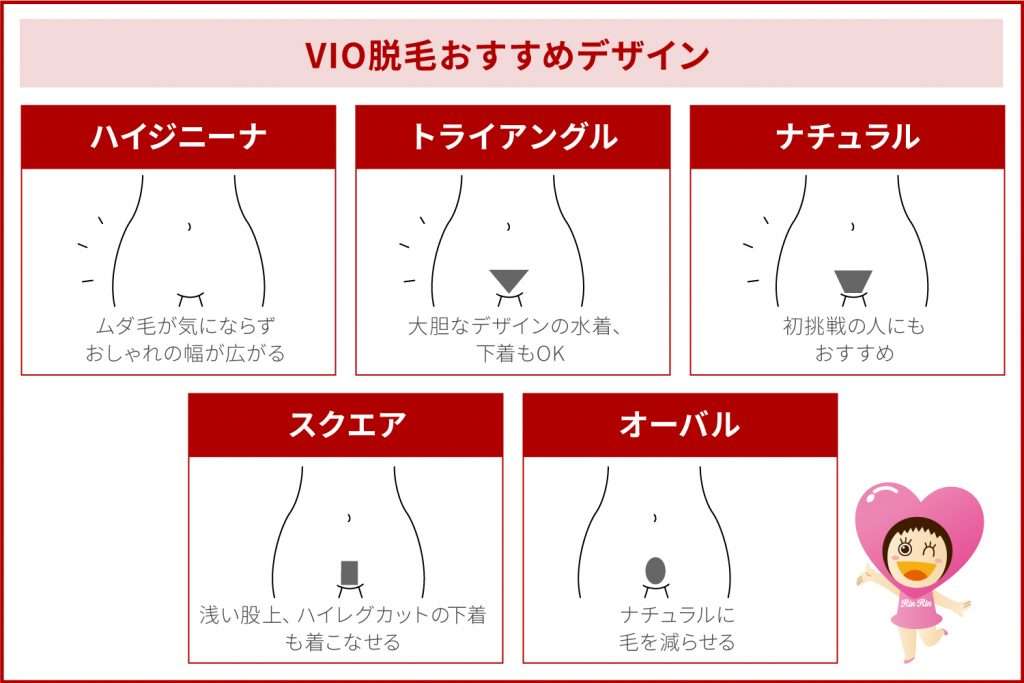 VIO脱毛でVまで全部無くす必要ってある？