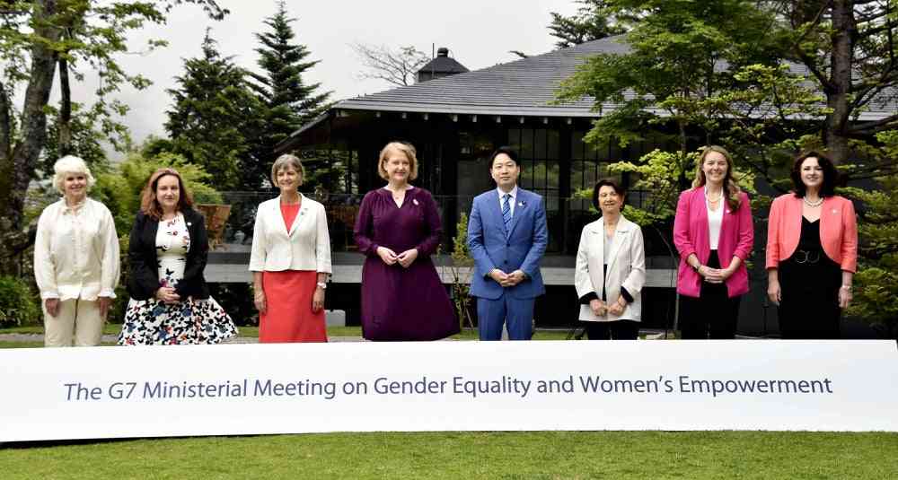 日本だけ男性大臣、G7男女共同参画・女性活躍相会合で小倉氏「政治分野では進んでいない」