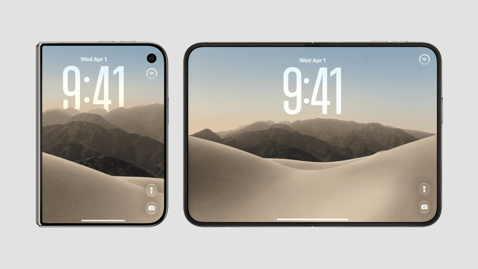 アップル、初の折りたたみスマホ「iPhone Duo」10月23日発売　7.6インチ大画面で36.5万円から