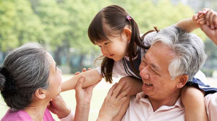 祖父母からの援助　どのようにありますか?