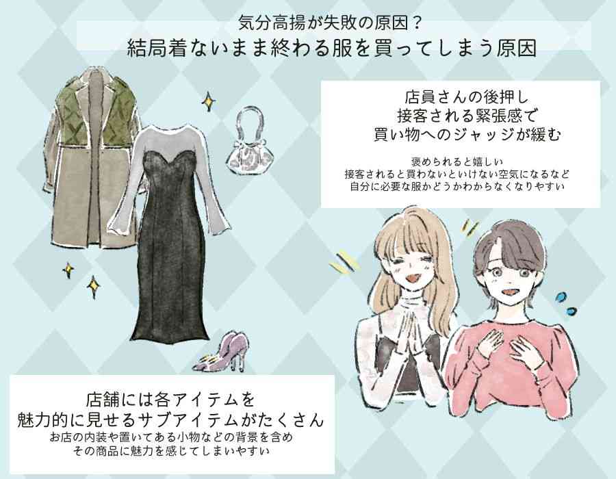 「試着では素敵だった服が、家で着るとなんだかダサい」納得の理由。買い物で失敗しない“3つの鉄則”をスタイリストが解説