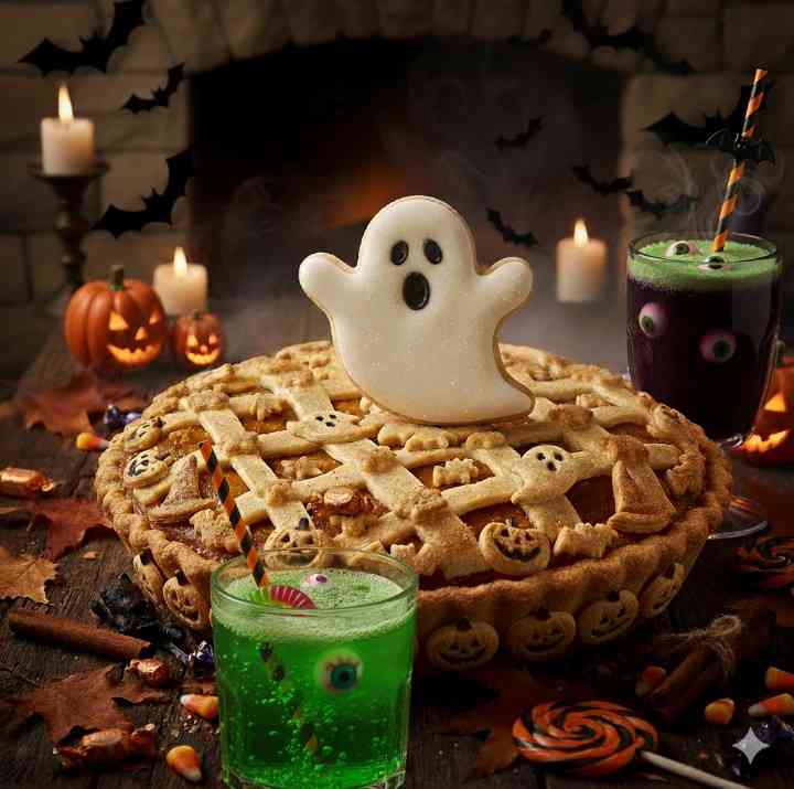 【画像】ハロウィンっぽい料理をAIで作ろう