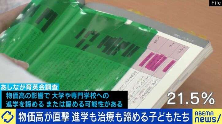 「鶏むね肉こんな高かったっけ」1日1食もザラ…奨学金受ける高校生の2割が“進学断念”の可能性も ひとり親家庭の大学生が明かす“節約の限界”