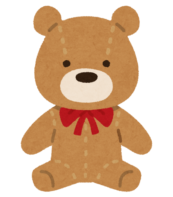 ぬいぐるみ好きな人へ、災害時の避難するときどうしますか?