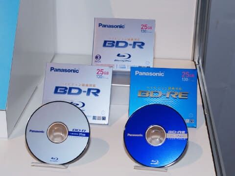 パナソニック、'23年2月で録画用ブルーレイディスク生産完了
