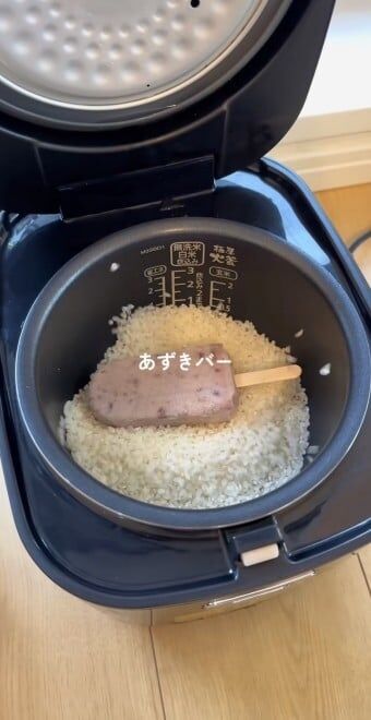あずきバーを炊飯器にぶちこむギャルに424万再生　きっかけは“すきぴ”に失恋「1人家で炊飯器デコデコしていた」