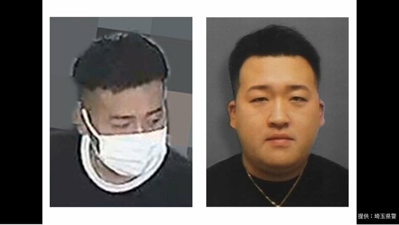 強盗事件で逃走中の男・森田梨公哉容疑者の顔を警察が公開　所沢の住宅に押し入り高齢夫婦緊縛し切りつけ8万円奪う　関東で強盗相次ぐ
