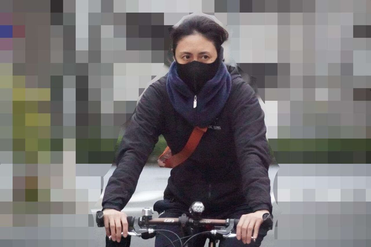 松嶋菜々子の休日…都心をマウンテンバイクで”疾走”！ まるでCMのワンシーンのような美しさ