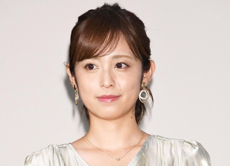 久慈暁子アナ「すごい美人がいた」　10学年上でも大学内で美女伝説残る先輩アナ
