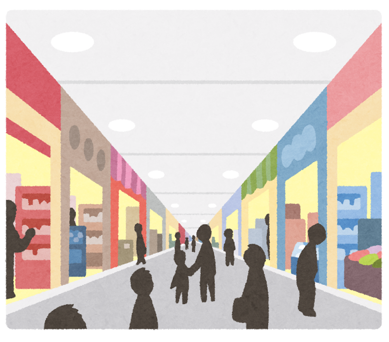 フードコートあるある