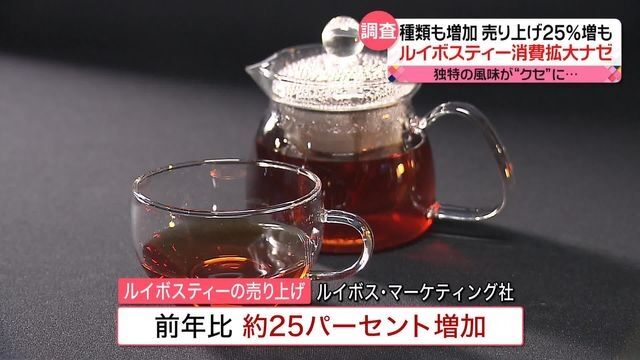 ルイボスティーの消費拡大…理由は　「食事に合う」「クセにはまって」　ノンカフェイン人気も背景に