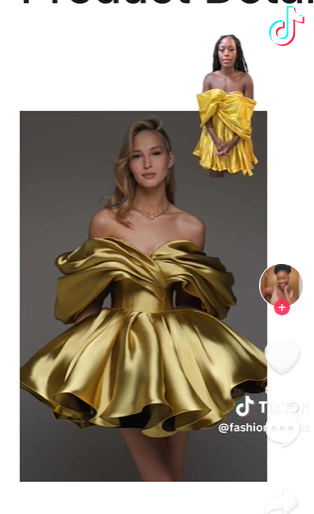 【画像】 ネット注文の「闇」　ゴールドのドレスを注文して届いたものとは