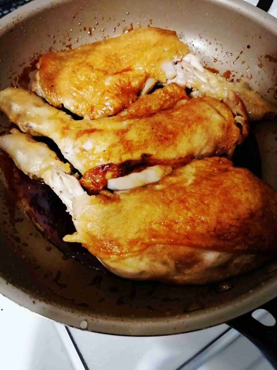 クリスマスディナーを見せあう