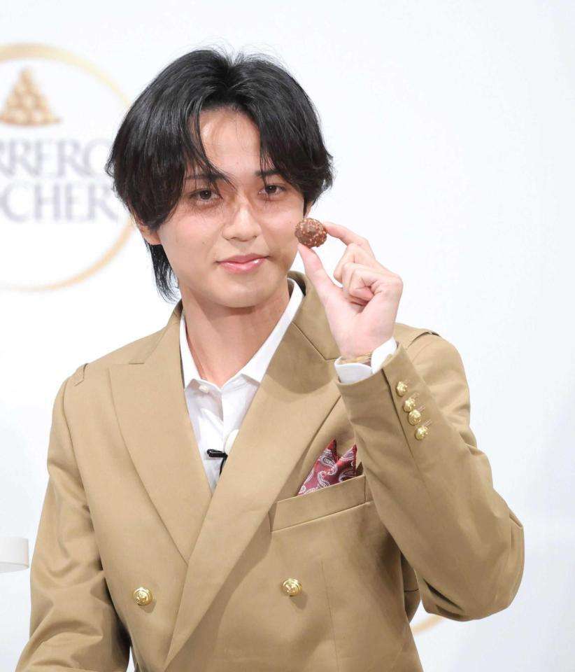 キンプリ永瀬廉　日本初の伊菓子メーカーのアンバサダー就任で甘～い体験「食べる前から興奮が始まっている」