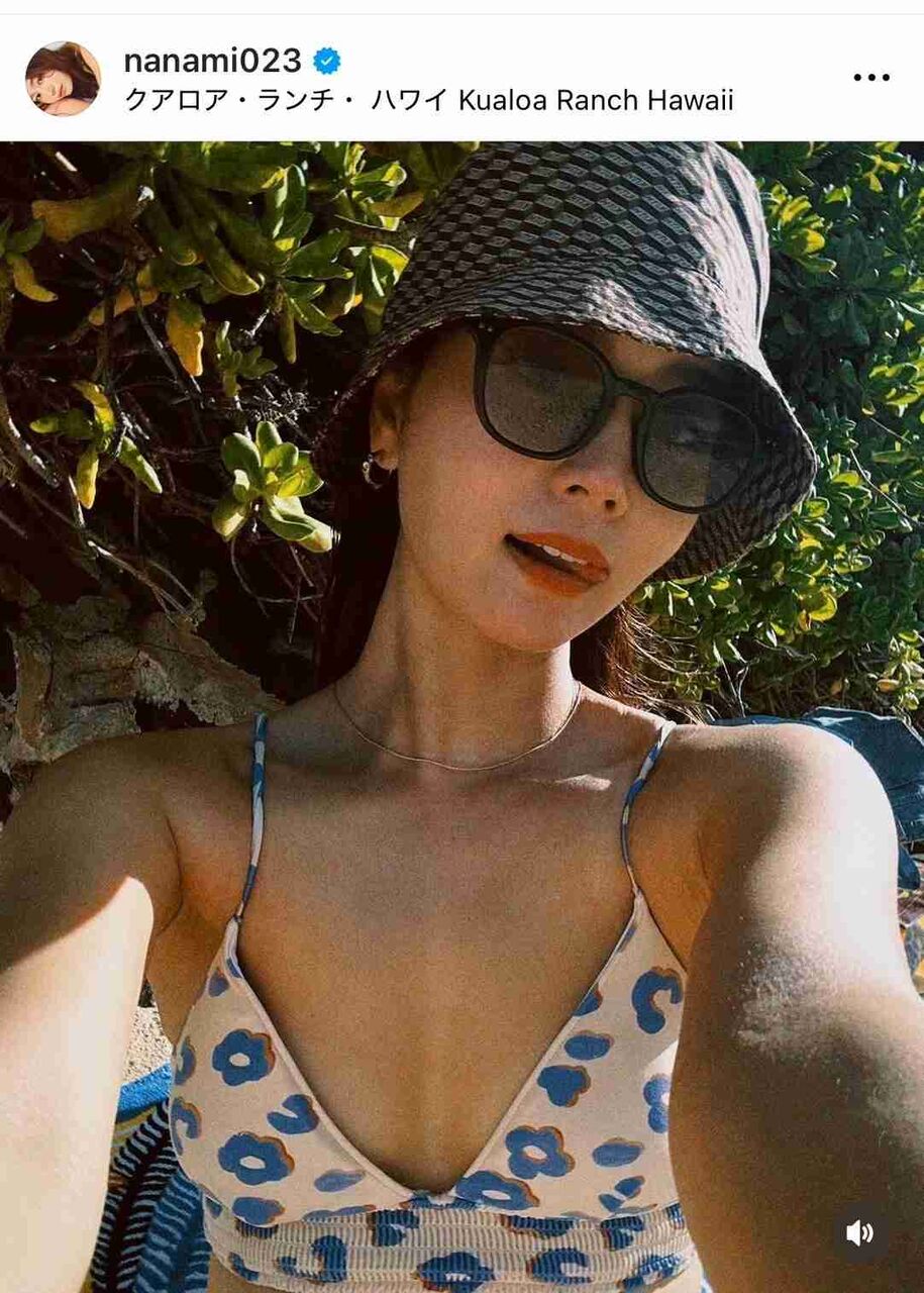 堀北真希さん妹・NANAMI、こんがり“日焼け肌”のビキニ姿披露「素敵」「可愛いすぎる」