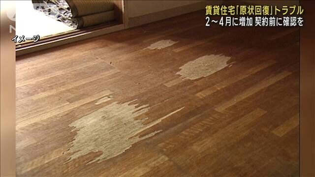 引っ越しシーズンに増加「原状回復」トラブルに注意
