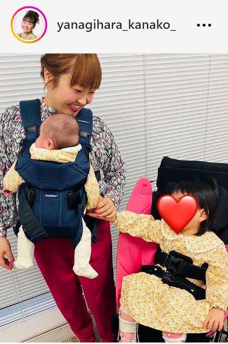 柳原可奈子インスタ開設「毎日リハビリを」3歳長女に生まれつき脳性まひがあることも公表
