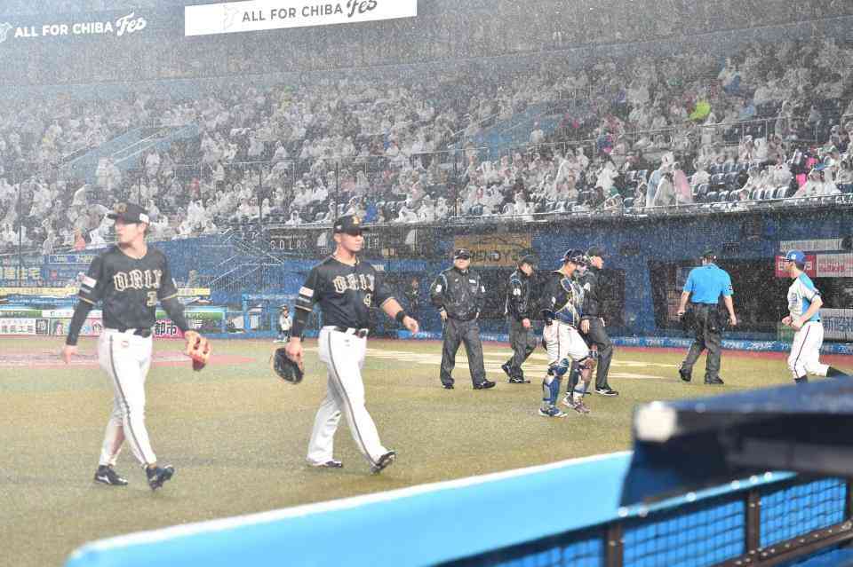 オリックス　中嶋監督と水本ヘッドがコールドゲームに大激怒　敷田審判員に詰め寄り「後味悪すぎるやろ」「知らんがな、こんなん」
