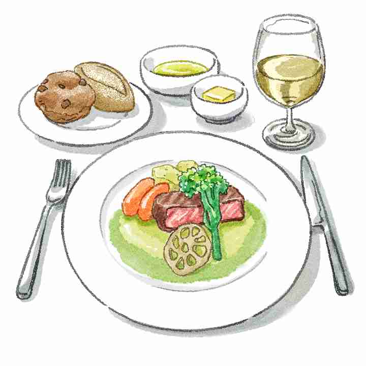 結婚式の料理、いくらのにしましたか？