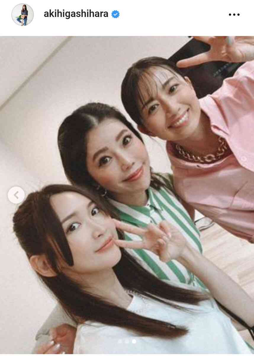 東原亜希、紗栄子＆住谷杏奈と豪華3ショット公開「キラガ最高です！」「懐かしいです」と反響