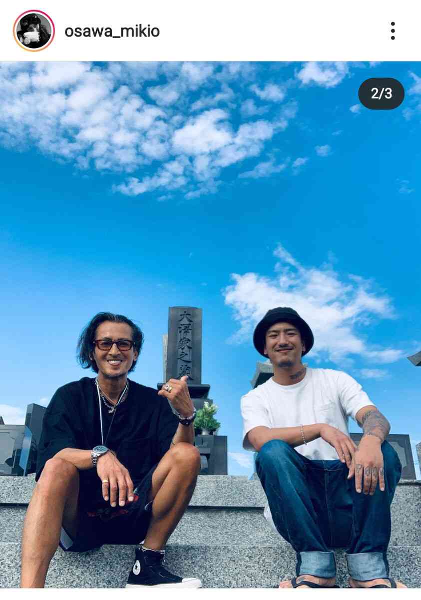 大沢樹生 喜多嶋舞さんとの長男と墓参りで2ショット そっくり 素敵な息子さん アラサー女性のためのコスメ メイク 恋愛情報集めました