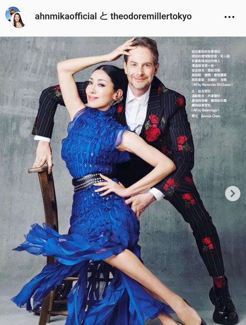 アンミカ、結婚11周年を迎え「私を見つけてくれてありがとう」　夫は実業家ミラー氏