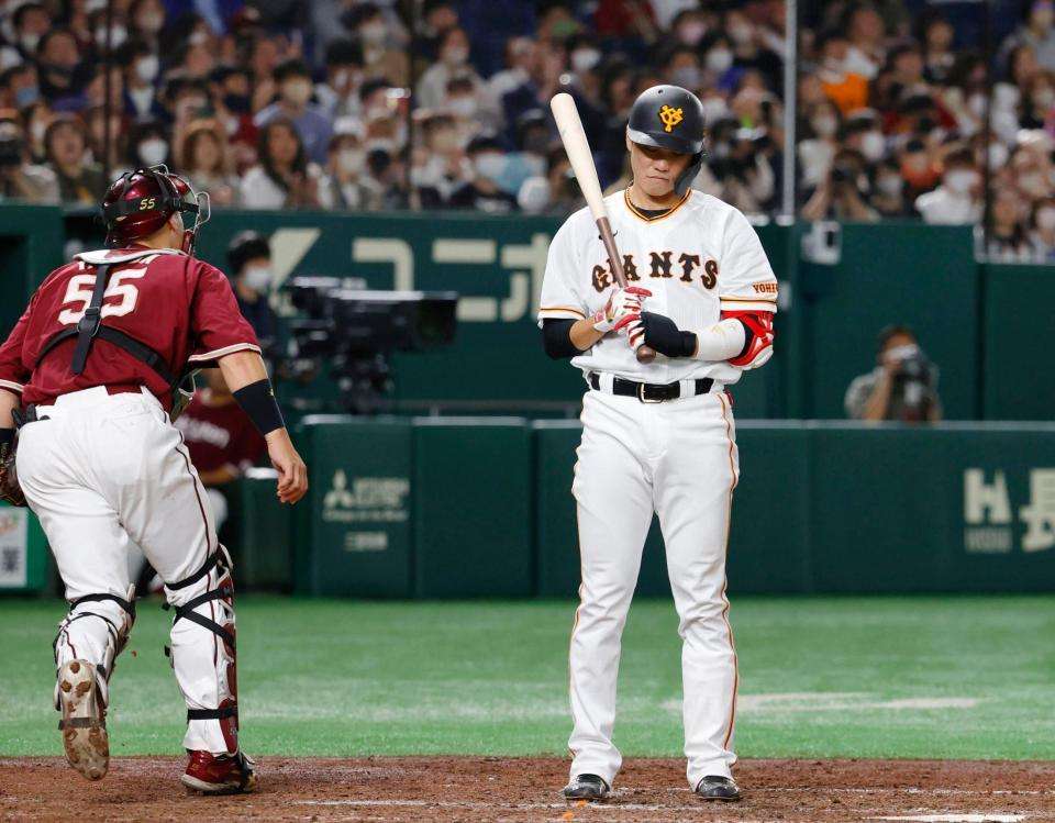巨人・坂本　21打席連続無安打＆OP戦打率・065　1週間後に開幕も快音響かず