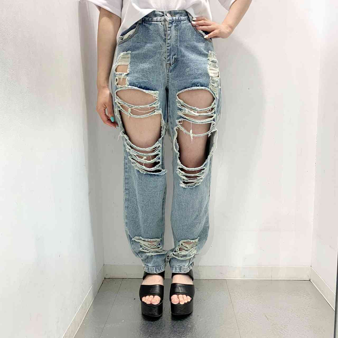 ダメージジーンズが苦手