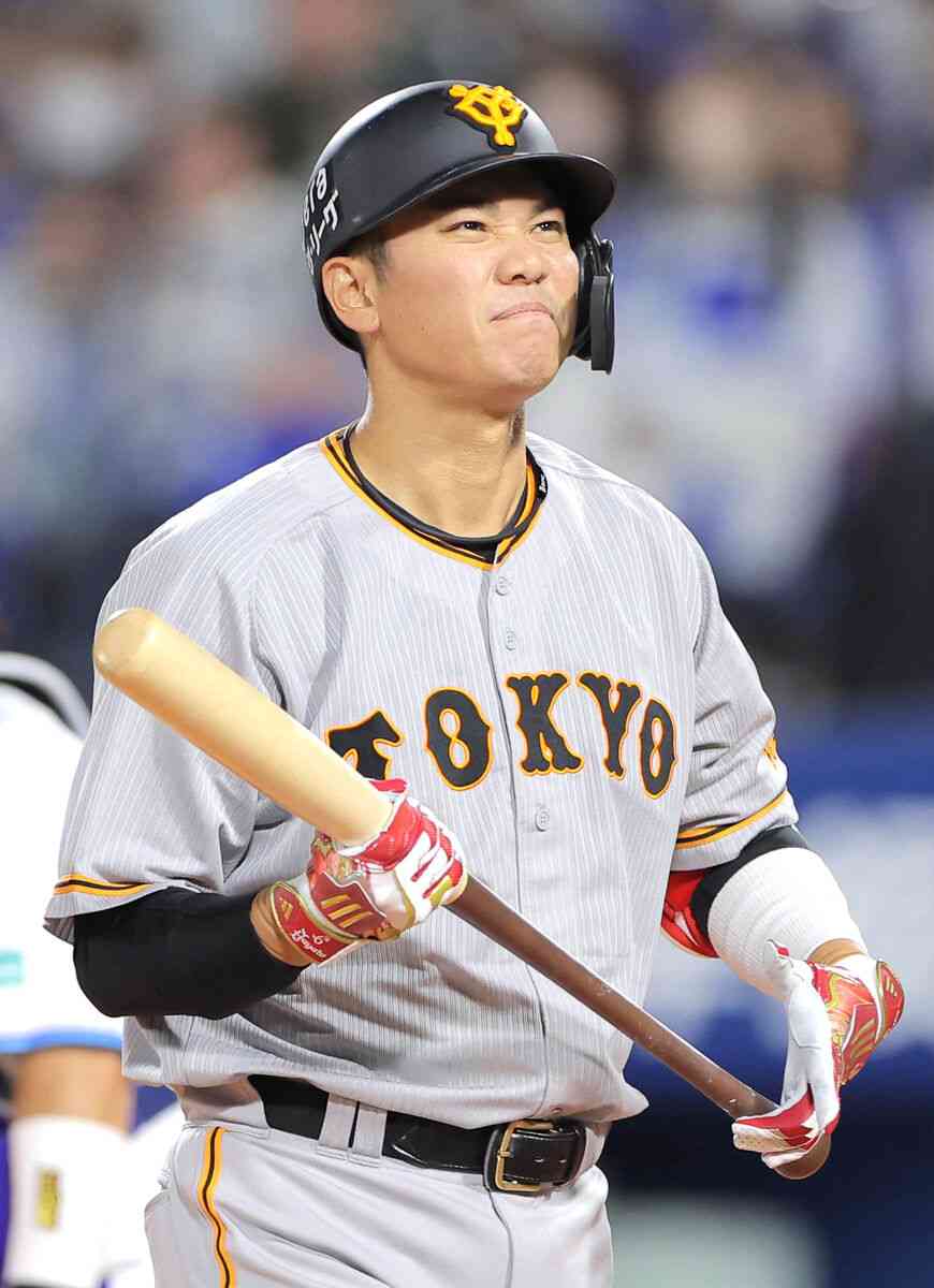【巨人】坂本勇人が今季初スタメン落ち…開幕から16打席連続無安打　代役に門脇誠