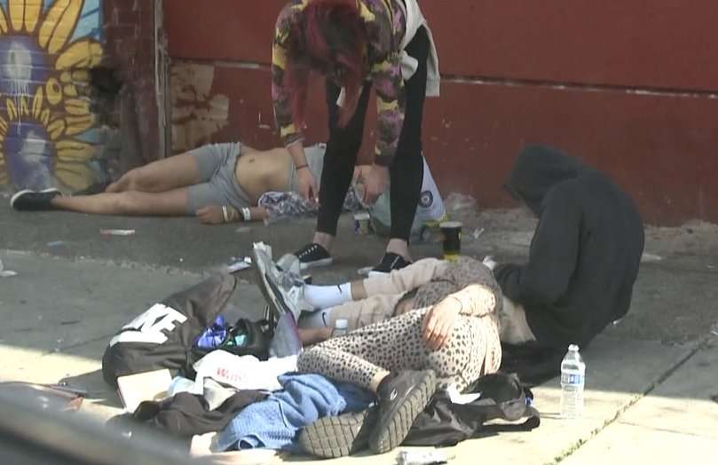 【独自取材】「地獄」と呼ばれる麻薬汚染の街「中毒者はゾンビに近い状態」…大統領選の争点にも　アメリカ・ペンシルベニア州